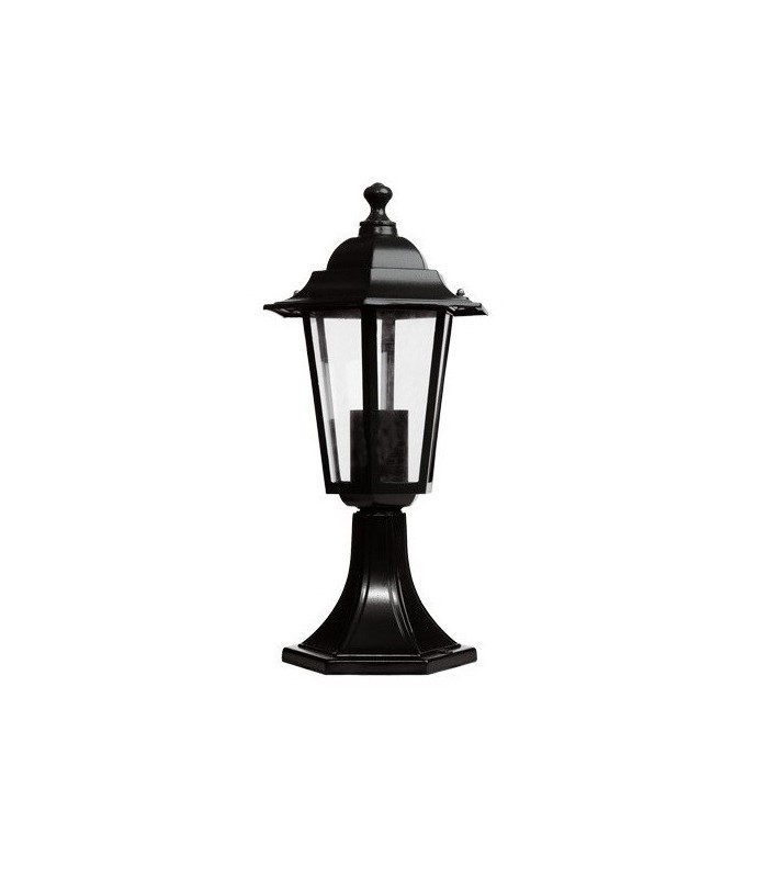 Farol aluminio sobremuro E27 IP44 SERIE ALMA