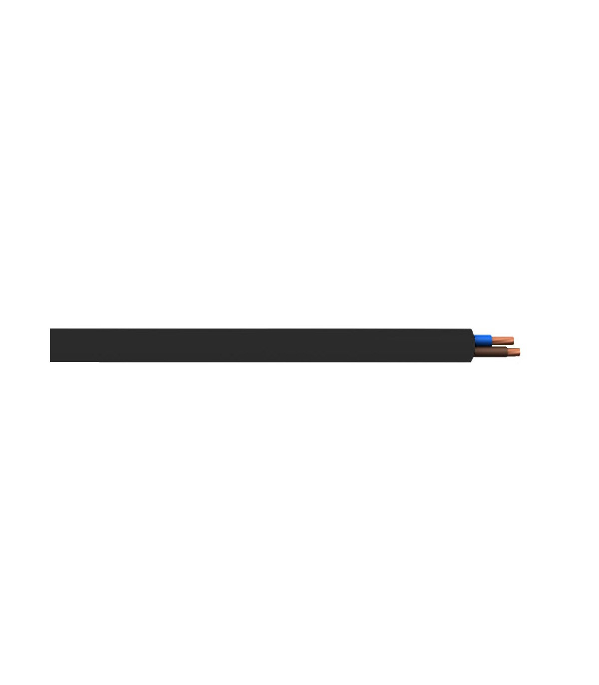Manguera H07RN-F CPR 2x1mm² Negro (Metro)