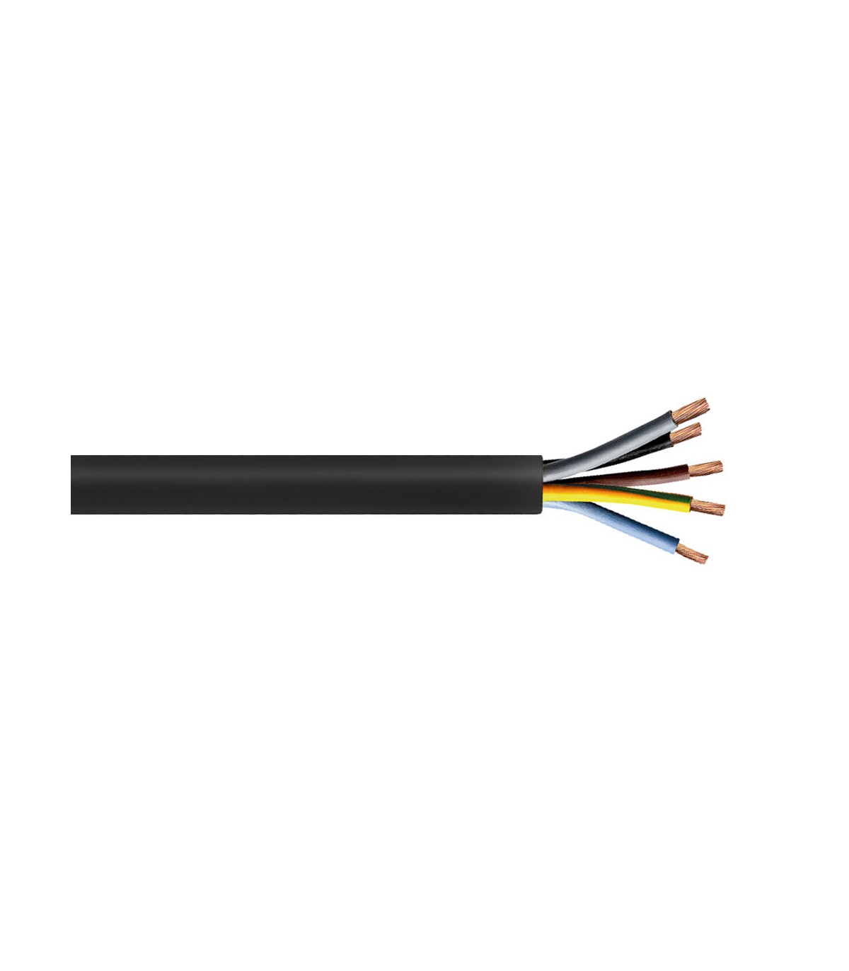Manguera RV-K 1KV CPR 5x1.5mm² Negro (Metro)