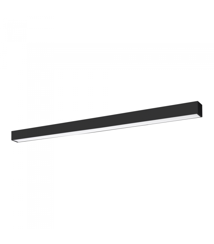 Pantalla Led Superficie/Colgante Negro 50W 5000Lm UGR19
