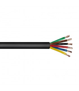 Manguera 05VV-F CPR 6x1mm² Negro (Metro)