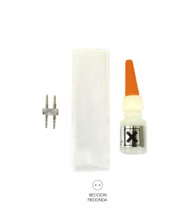 Kit Unión Tubo Flexilux / Flexiled 2 Vías