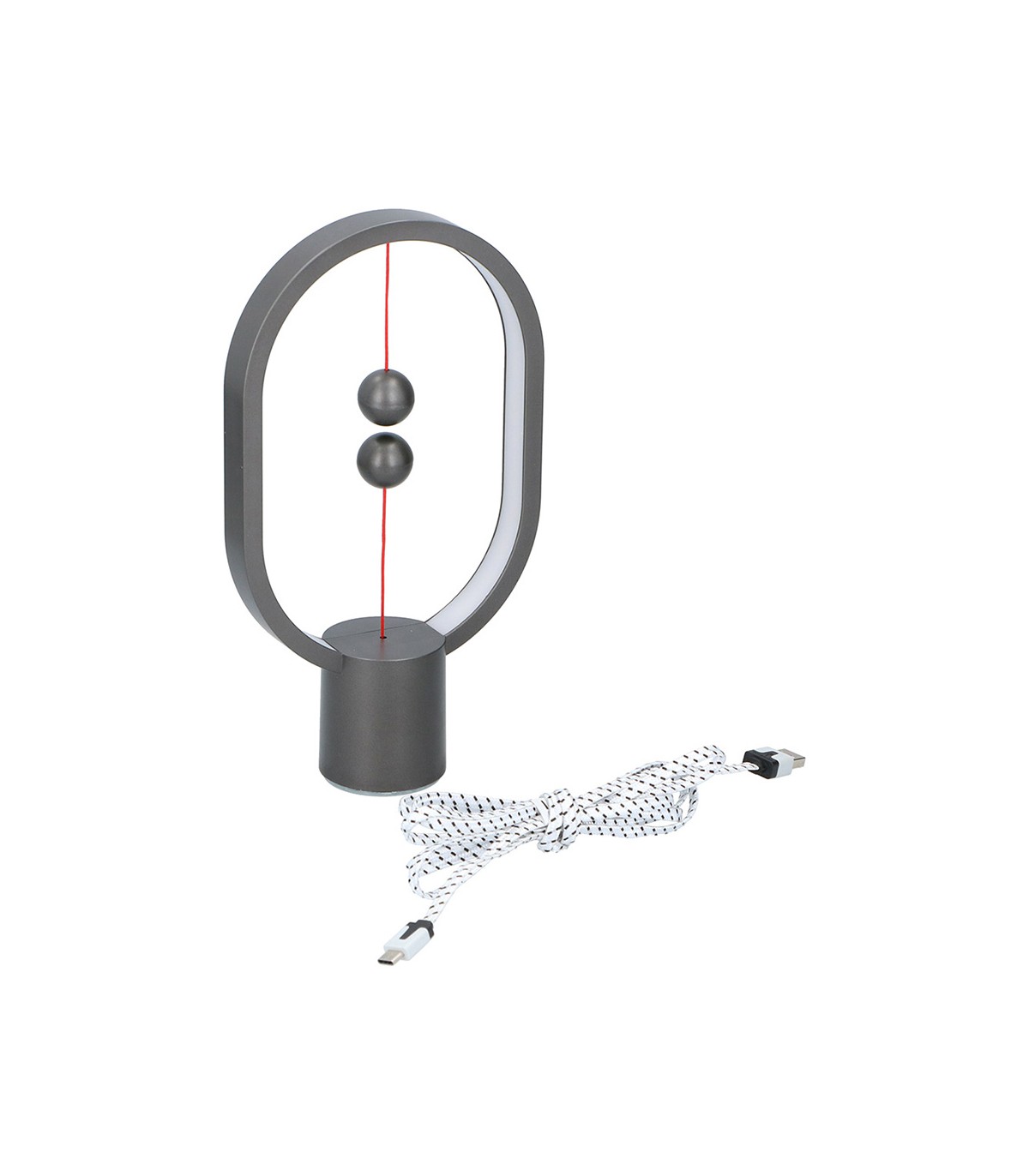 Lámpara Led Magnetizada Grundig USB Negro
