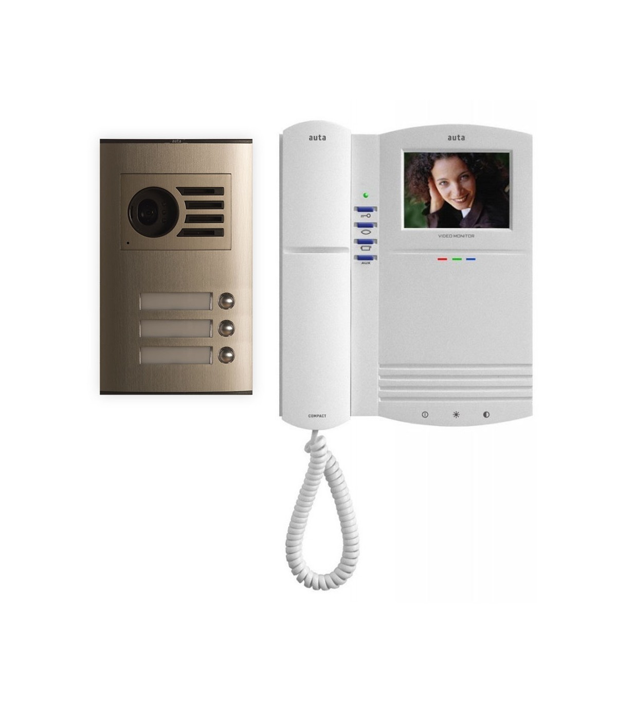 Kit KVD-3 Video Compact Digital Color 2 Hilos AUTA