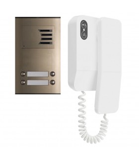 Kit KF-4 Portero Electronico Neos Blanco AUTA
