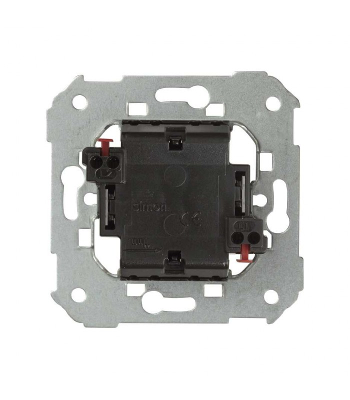 Grupo de 2 pulsadores para persianas 10A 250V con sistema de enclavamiento Simon 75
