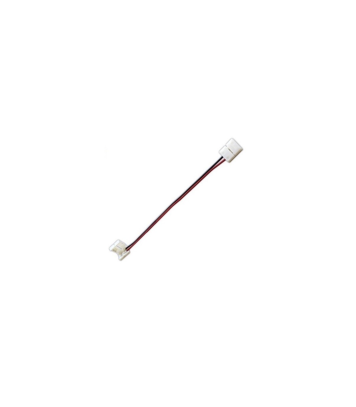 Ficha con cable para unir tiras de LED 10mm