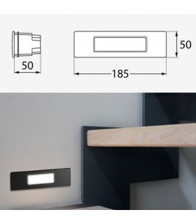 Baliza Empotrable Fumagalli Nina 190 7.5W IP55 CCT