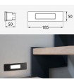 Baliza Empotrable Fumagalli Nina 190 7.5W IP55 CCT