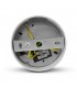 Aplique Superficie Cilindro GU10 Blanco / Dorado