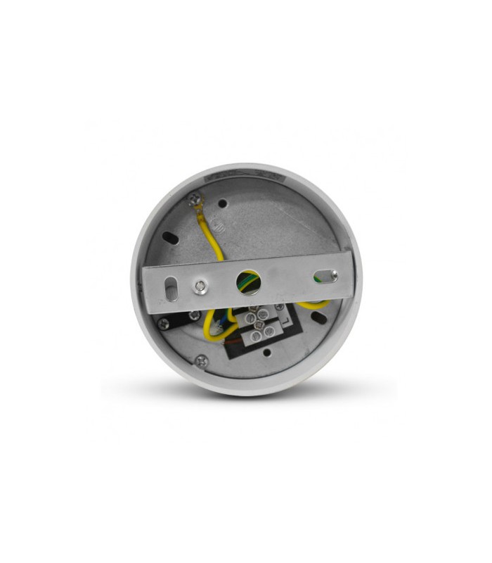 Aplique Superficie Cilindro GU10 Blanco / Dorado
