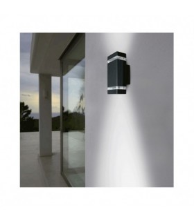 Aplique Pared Rectangular 2xGU10 IP54