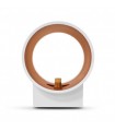 Aplique Pared Cilindro 1xG9 IP20 Blanco / Oro