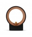 Aplique Pared Cilindro 1xG9 IP20 Negro / Oro