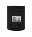 Aplique Pared Cilindro 1xG9 IP20 Negro / Oro