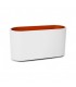 Aplique Pared Ovalado 1xG9 IP20 Blanco / Oro