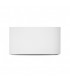 Aplique Pared Ovalado 1xG9 IP20 Blanco / Oro