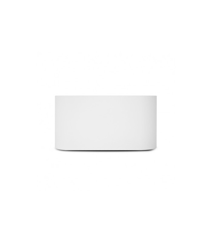 Aplique Pared Ovalado 1xG9 IP20 Blanco / Oro