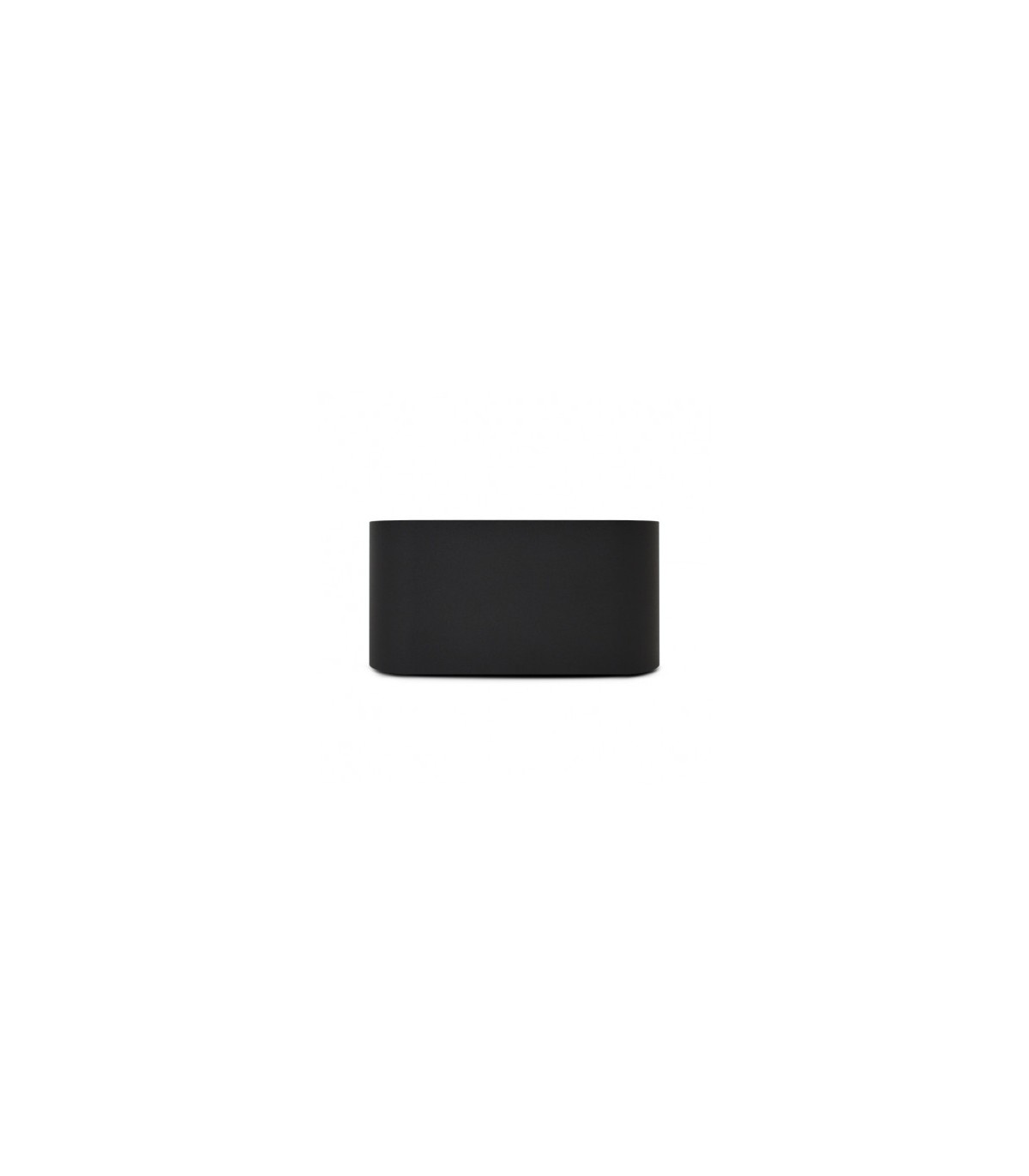 Aplique Pared Ovalado 1xG9 IP20 Negro / Oro