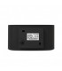 Aplique Pared Ovalado 1xG9 IP20 Negro / Oro
