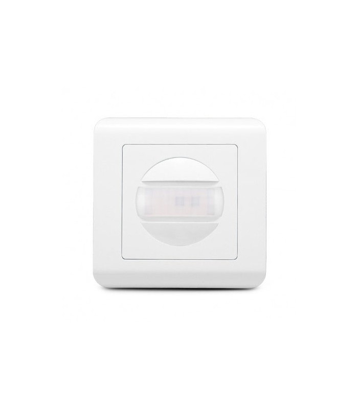 Detector Movimiento Empotrable Mecanismo 6M 160º IP20 Blanco