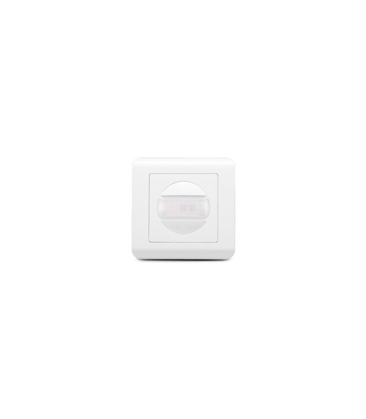 Detector Movimiento Empotrable Mecanismo 6M 160º IP20 Blanco