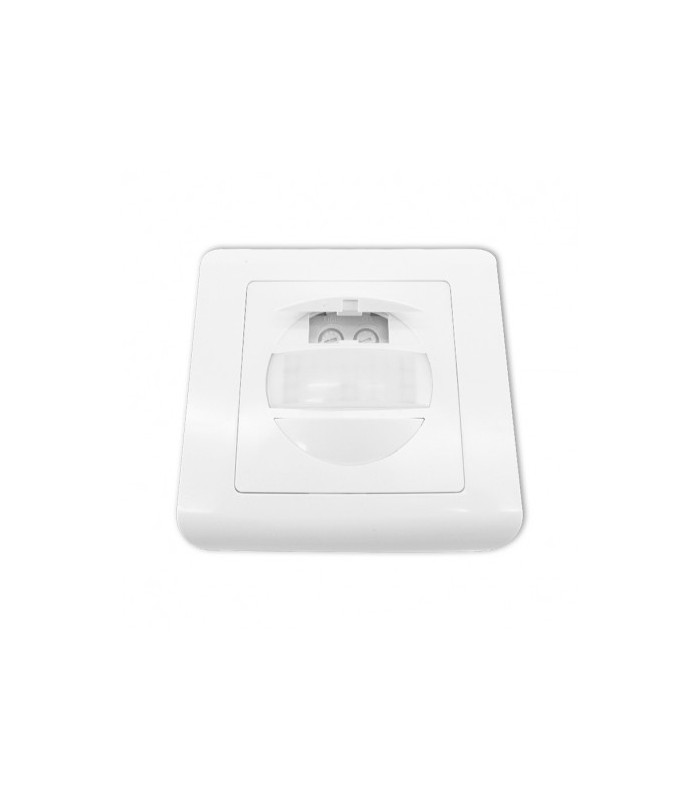 Detector Movimiento Empotrable Mecanismo 6M 160º IP20 Blanco