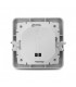 Detector Movimiento Empotrable Mecanismo 6M 160º IP20 Blanco