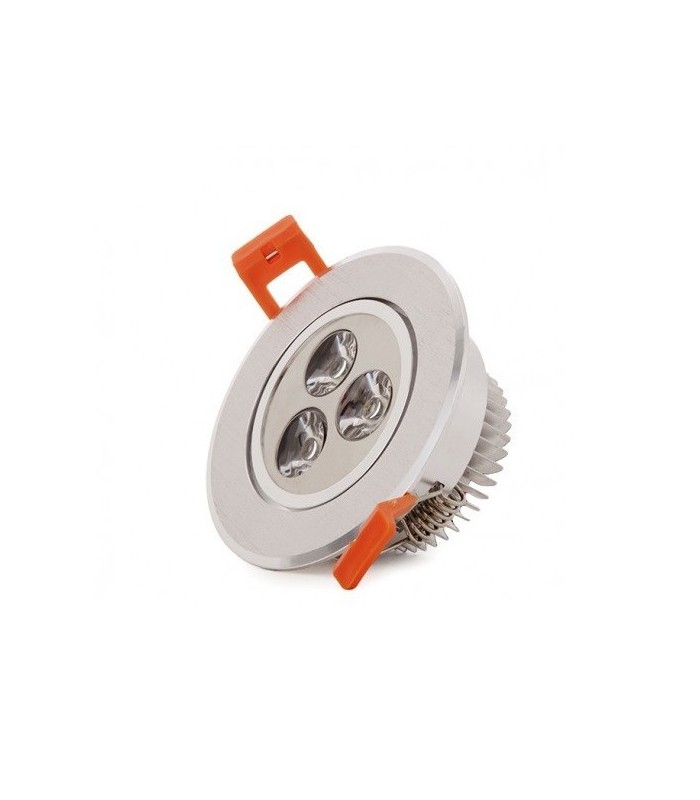 Downlight LED 3W 270Lm 60° IP20 Cromo