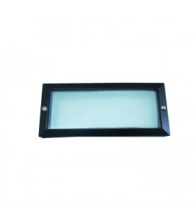 Baliza Señalización Empotrable 3.6W 180Lm IP54 Negro
