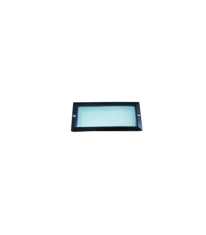 Baliza Señalización Empotrable 3.6W 180Lm IP54 Negro