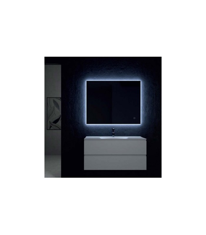 Espejo Baño Sila 17W 1840Lm 100x80cm (5mm) IP44