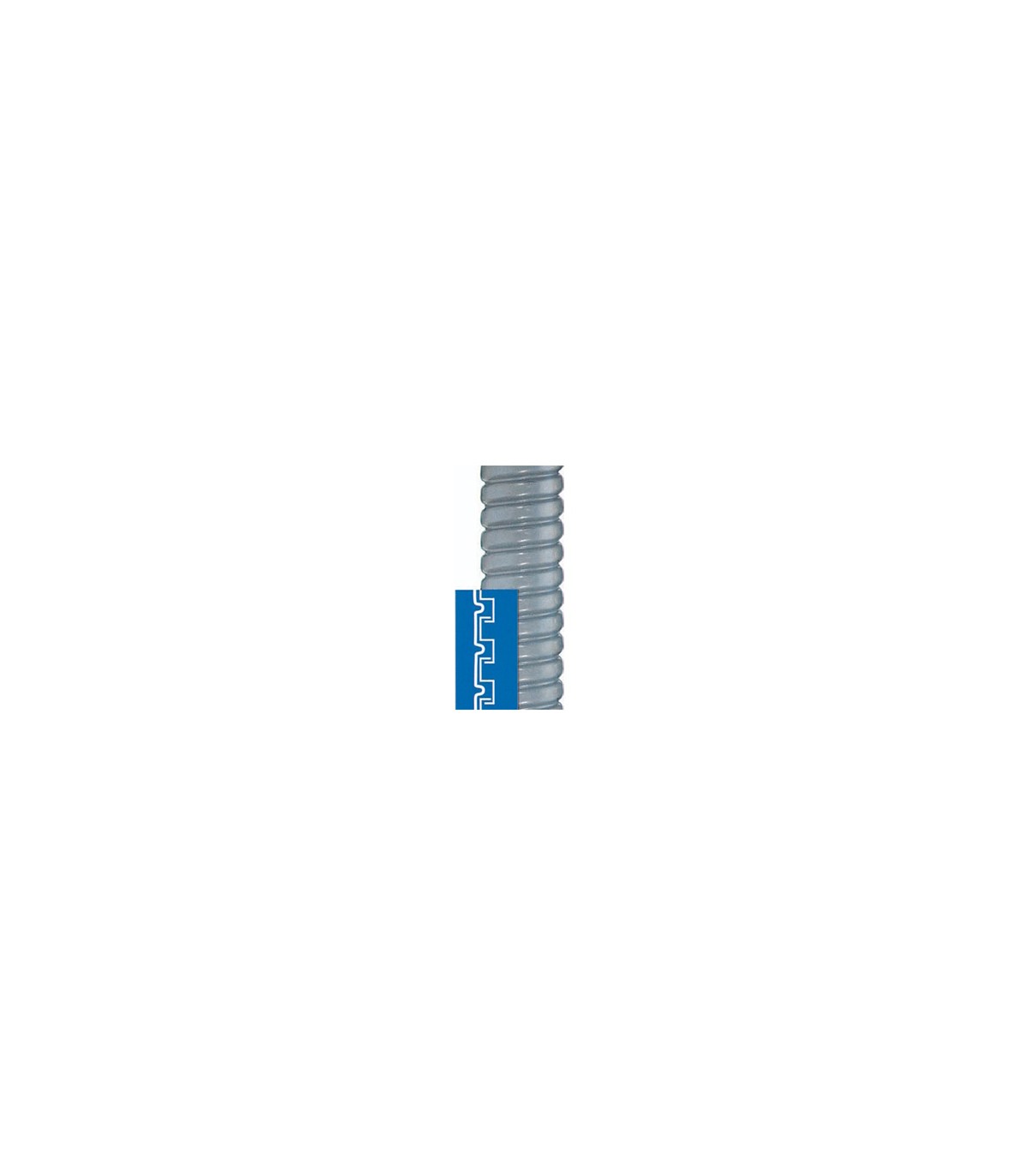 Tubo "Ecomilflex" PG-13 Acero Galvanizado + PVC (Metro)