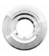 Aro Empotrable Basculante Andros Redondo Aluminio / Cromo 10D