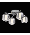 Lámpara de techo Malvina 4x5W 1200Lm Cromo 4000K