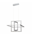 Lámpara Colgante Cubo Cromo 50W 3500Lm 4000K