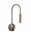 Aplique Lector 3W 150Lm Madrazo Cuero 4000K
