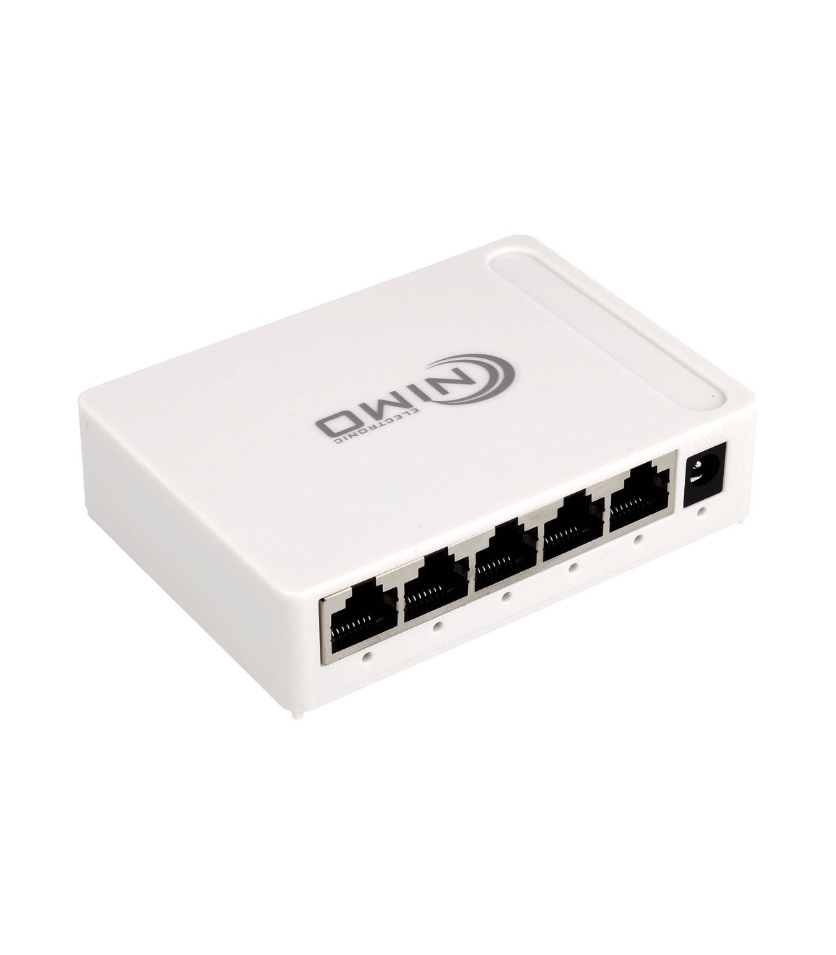 Switch 5 Puertos RJ45 100 / 1000 Mbps Nimo