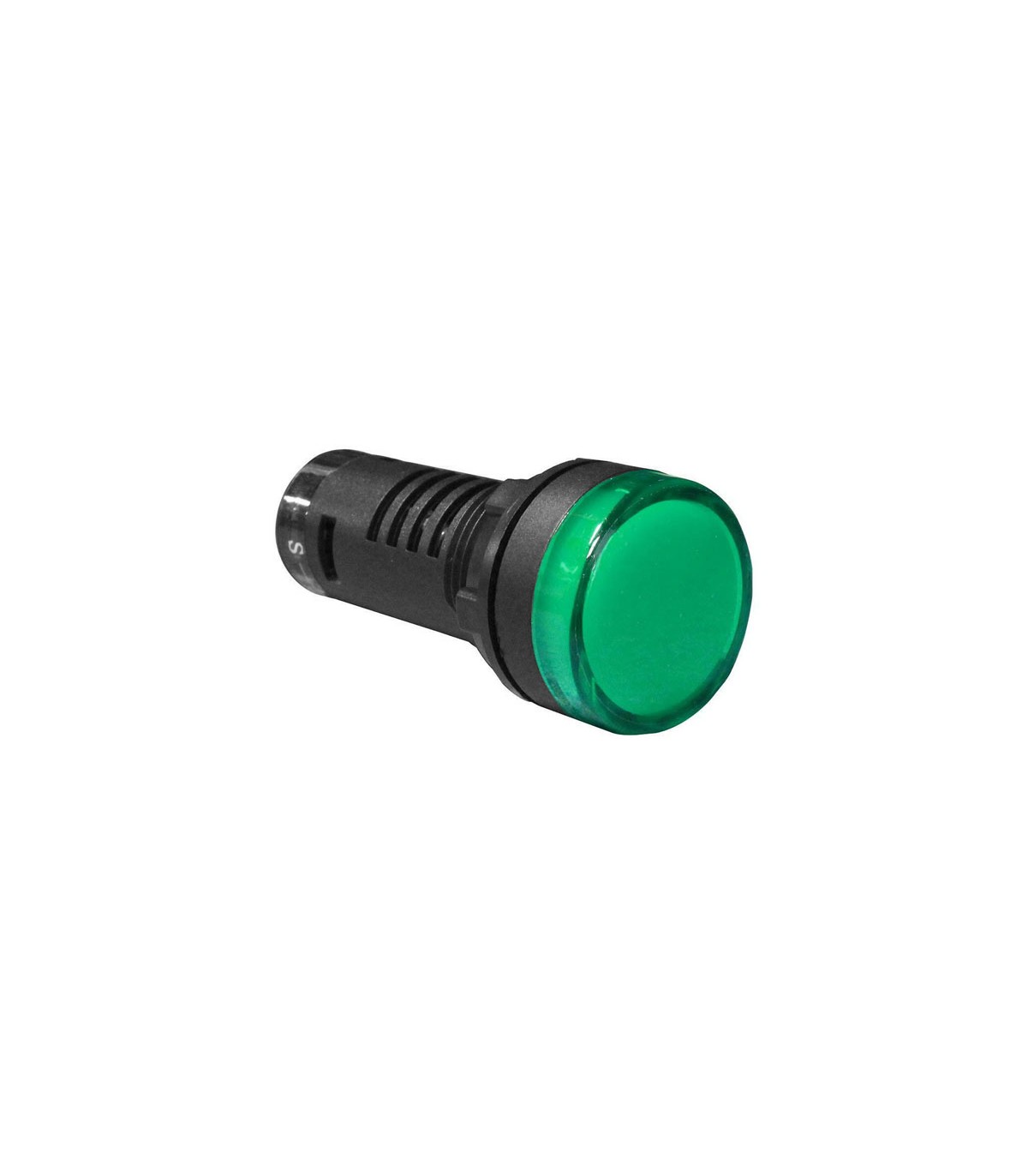 Indicador Luminoso Led 22mm 31-AC/DC 12V Verde