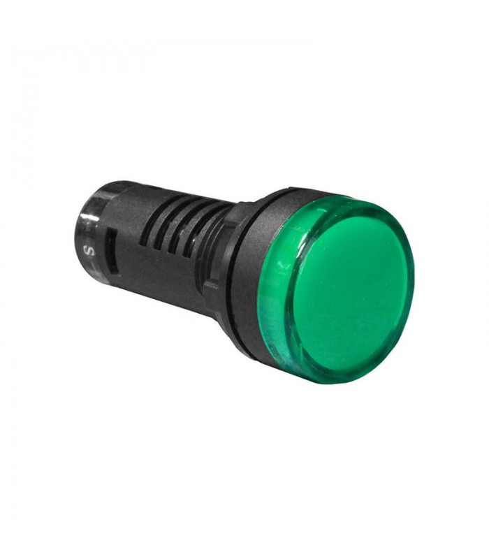 Indicador Luminoso Led 22mm 31-AC220V Verde