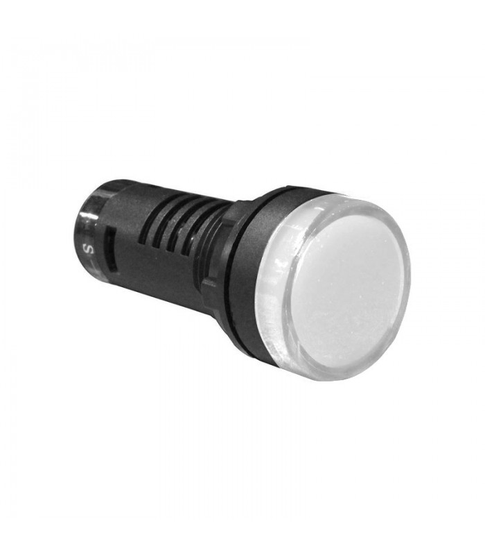 Indicador Luminoso Led 22mm 31-AC220V Blanco