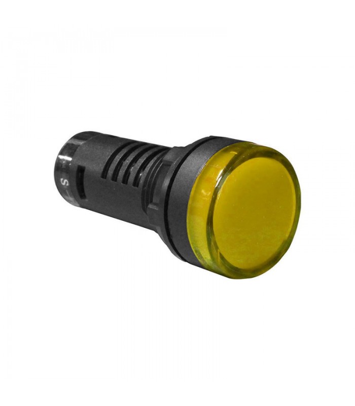 Indicador Luminoso Led 22mm 31-AC220V Amarillo