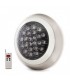 Foco de piscina LED Superficie AC 12V 24W Ø300mm  RGB con mando IP68