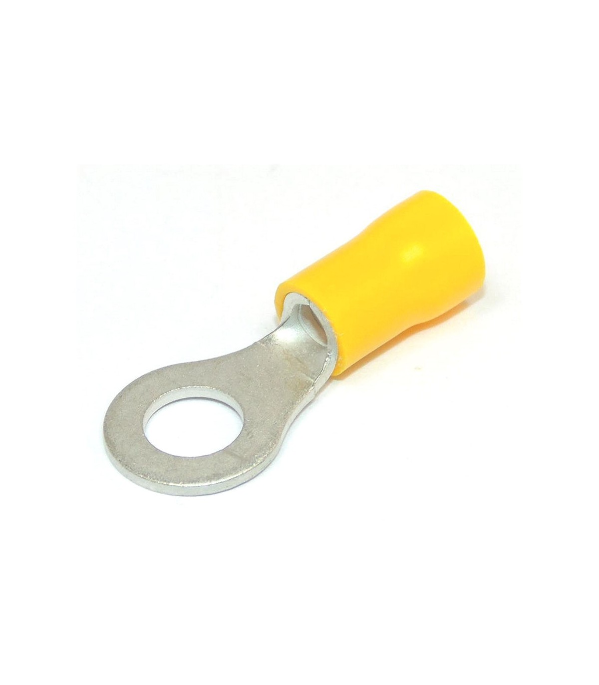 Terminal Preaislado Redondo 2.5-6 mm² Ø6 Amarillo