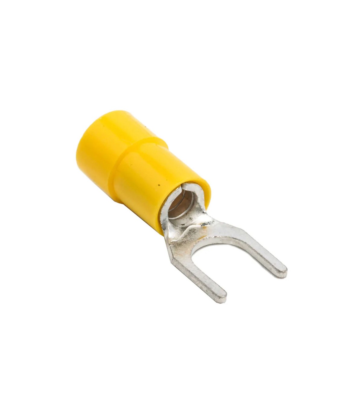 Terminal Preaislado Horquilla 2.5-6 mm² Ø4 Amarillo