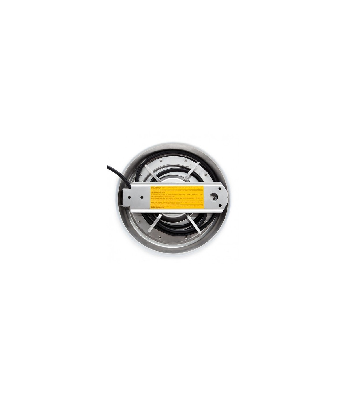 Foco de piscina LED Superficie AC 12V 24W Ø300mm  RGB con mando IP68