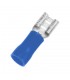 Terminal Preaislado Hembra 1-2.5mm² 4.8x0.8 Azul