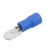 Terminal Preaislado Macho 1-2.5 mm² 6.3x0.8 Azul