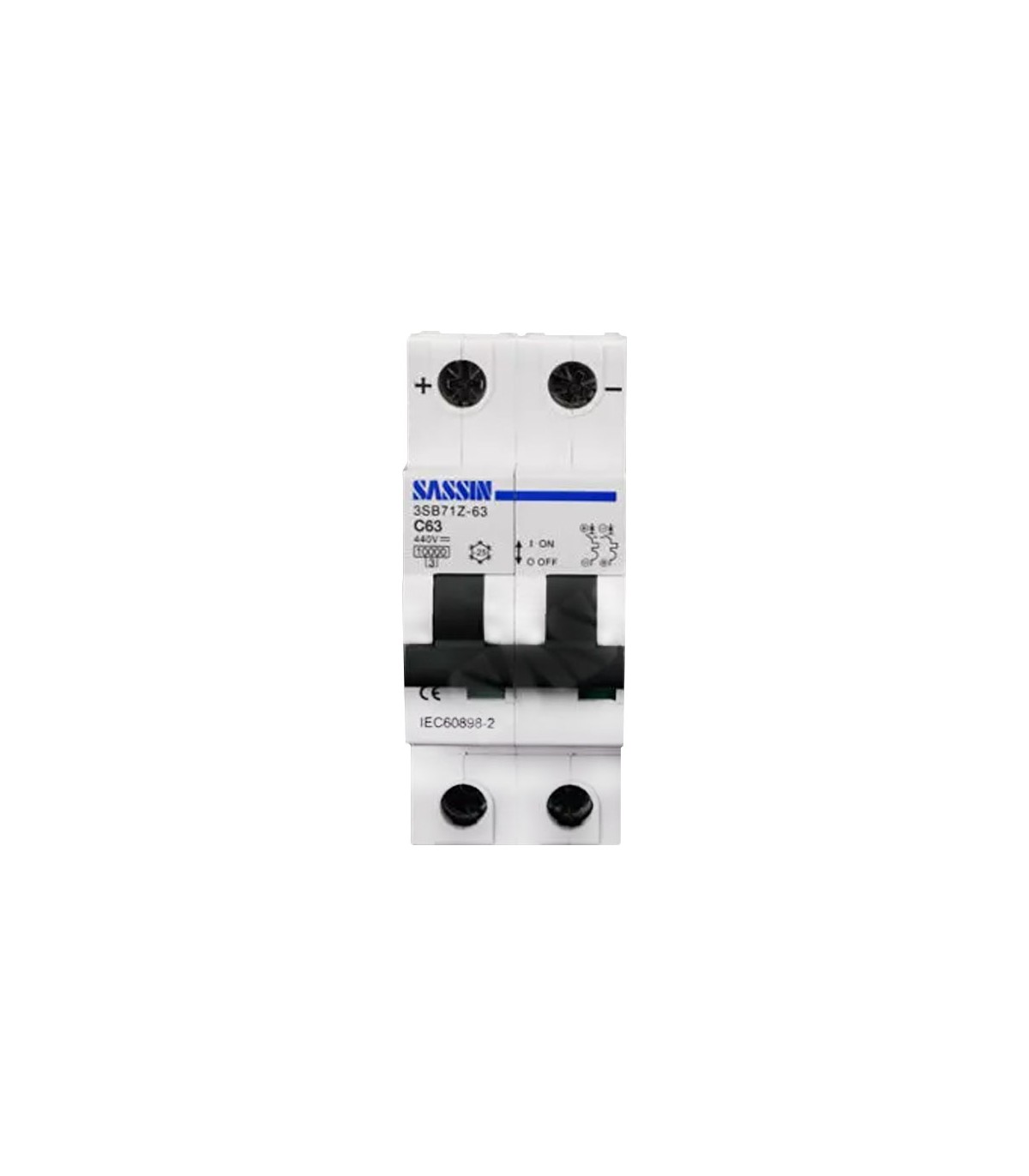 Interruptor Corriente Continua Industrial 2P C 10KA