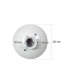 Base Aluminio Gris E27